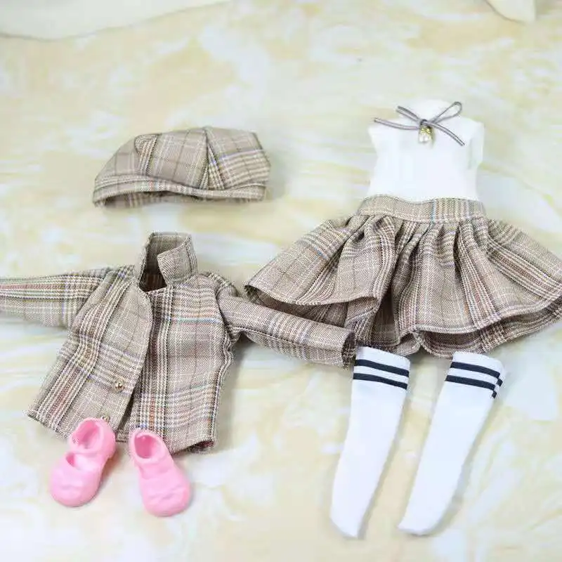 28cm Baby Doll's Clothes Accessories Set Fit To 1/6 BJD Dress Up Toys for Children Not Include Doll | Игрушки и хобби