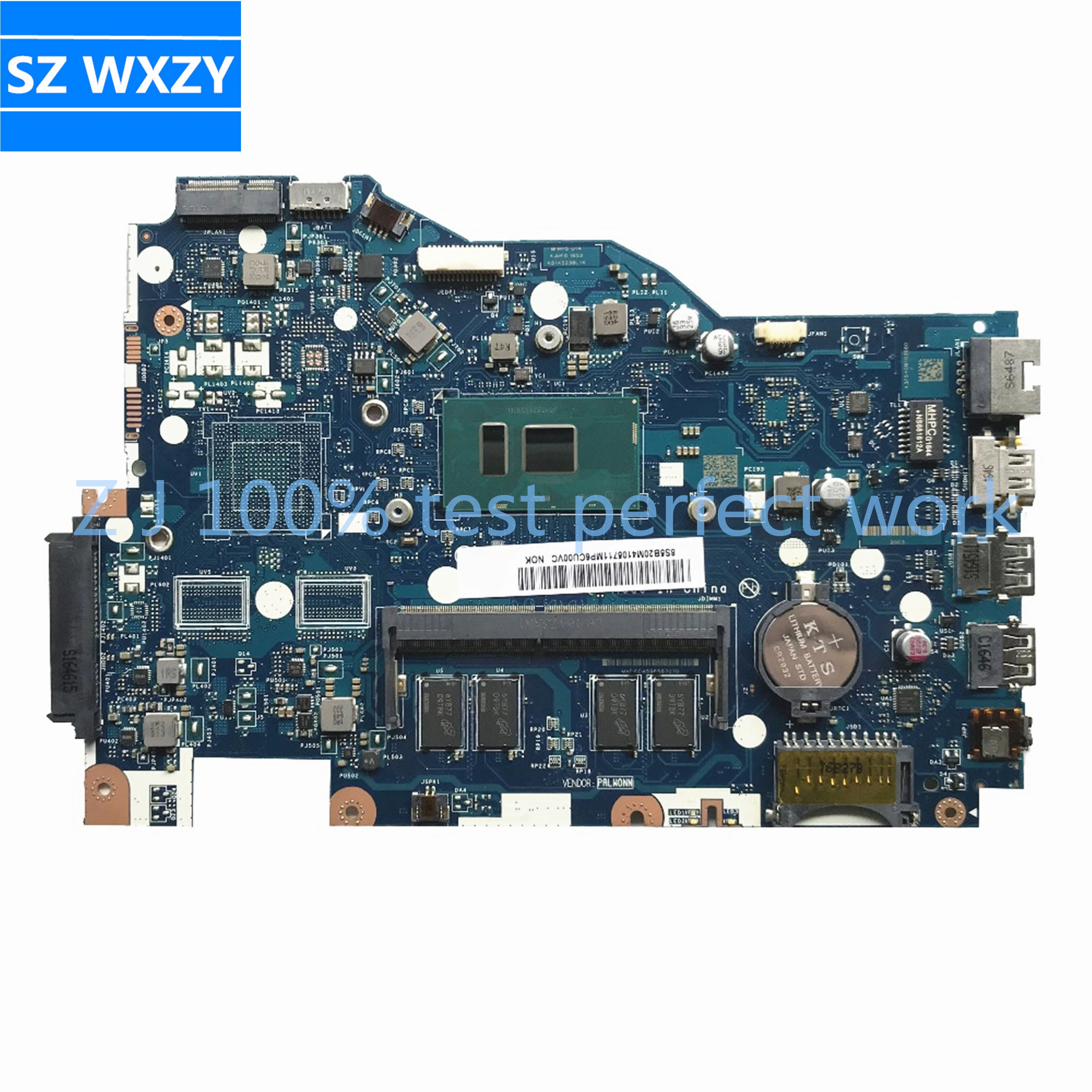 For Lenovo Ideapad 110 15isk Laptop Motherboard W I3 6100u 2 3ghz Cpu 4gb Ram La D562p 5bm Mb 100 Tested Fast Ship Laptop Motherboard Aliexpress