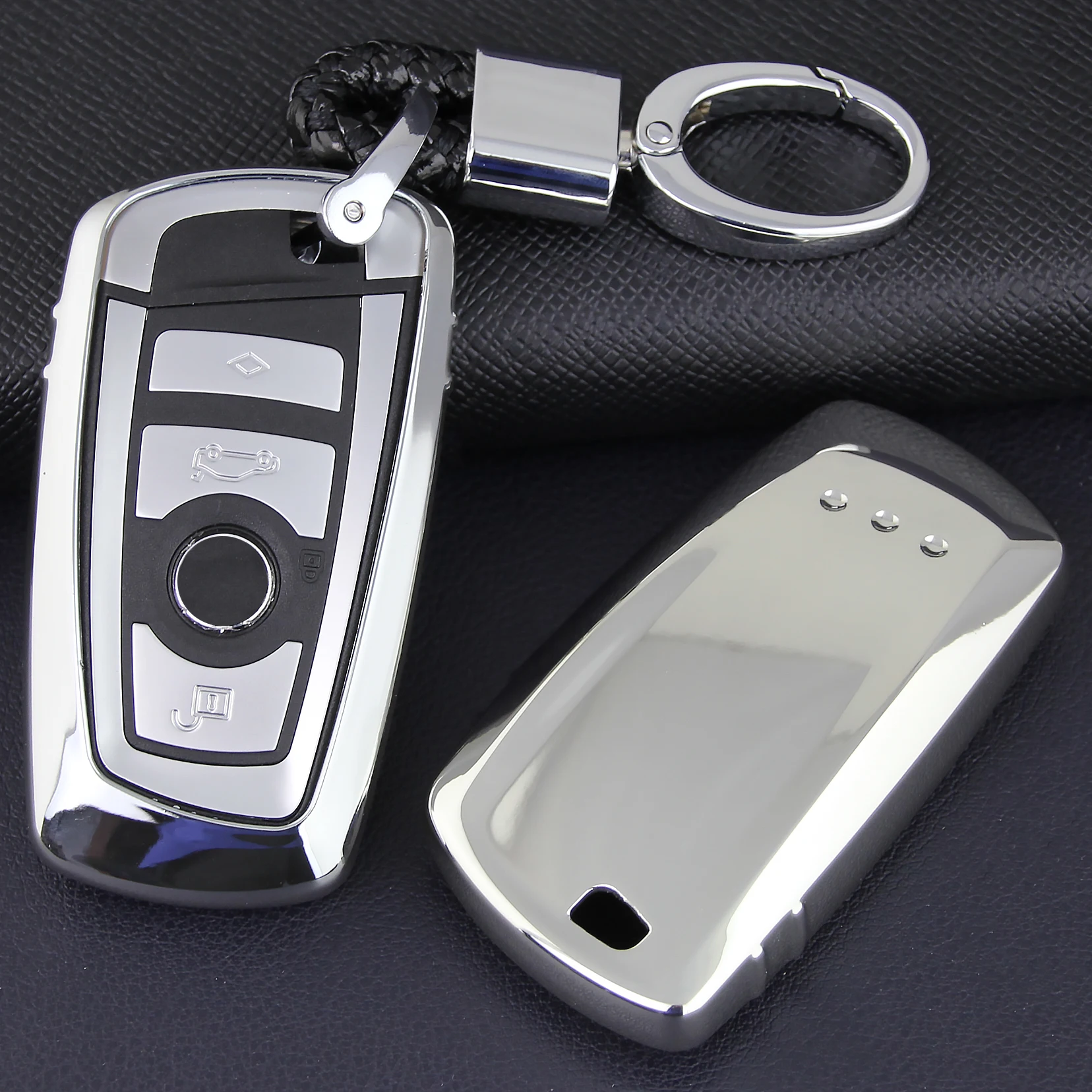 Car Key Cover Fob Chain Case Keychain For Bmw X3 X4 M2 M3 M4 M5 M6 F20 F22 F30 F31 F34 F32 F36