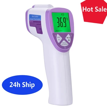 

Multi-function LCD Digital Thermometer Baby Adult Digital Forehead Thermometer Non-Contact Body Temperature Measuring Instrument