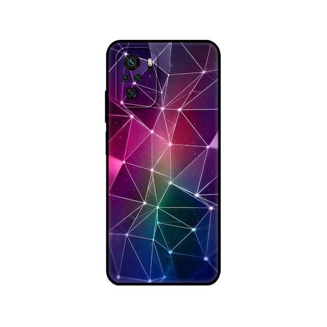Xiaomi Redmi Note 10 Case 4G 5G Back cover For Redmi Note 10 Pro Phone Cover on Redmi Note 10S bumper silicon black tpu case