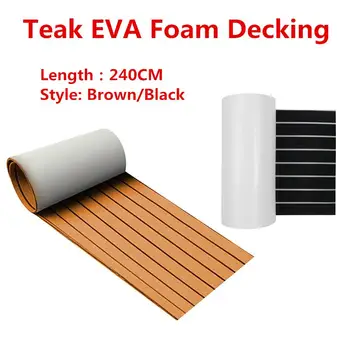 

Newest Self-Adhesive EVA Foam Boat Marine Boat Flooring Faux Boat Teak Decking Sheet Accessories Marine 2 Styles