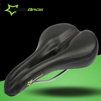 

ROCKBROS Mountain Bike Saddle Mens Leather Bicycle Riding Front Seat Mat Customized Outdoor MTB Cycling Sports Accessories