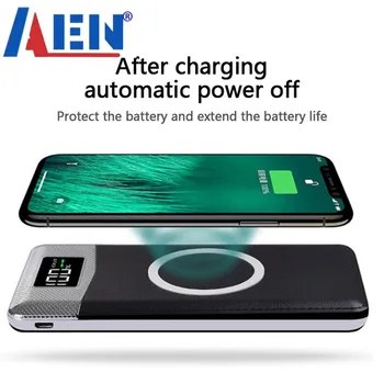 30000 20000mahパワーバンク大容量携帯電話の充電器デジタル表示2 usb屋外旅行powerbank xiaomi iphone