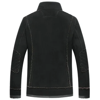 

Genuine Leather Winter Jacket Original Real Wool Fur Coats Sheepskin Coat for Men Bomber Jackets Plus Size 5xl MY1770