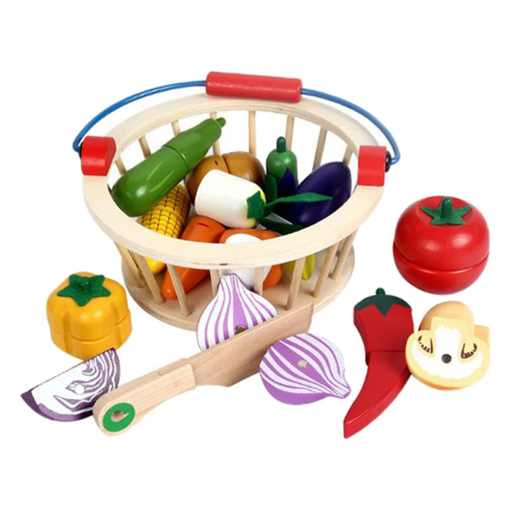 Play Food Toys, Pretend Play Kitchen Set Cutting Cake Play Kitchen Sets, Toddlers Pretend Food Playset Toy Set