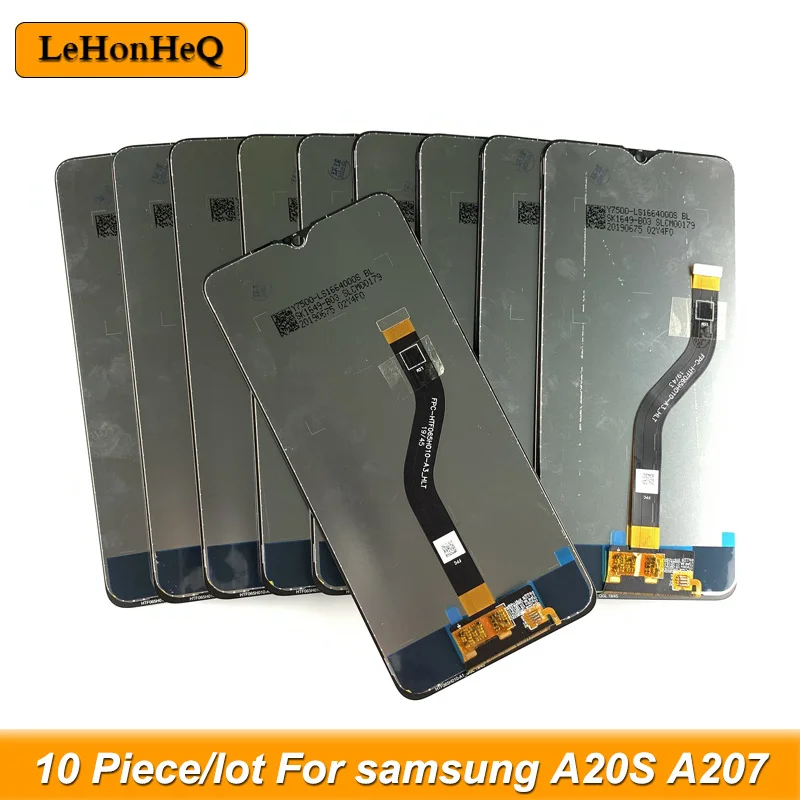 US $219.82 10 Piecelot Original LCD for Samsung A20S A207 LCD Display touch Screen Digitizer assembly For smasung A20S A207F A207FDS LCD