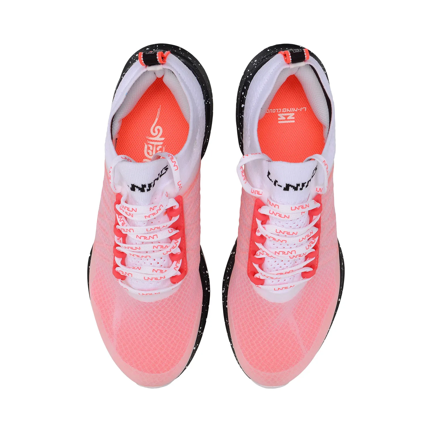 Женские беговые кроссовки Li Ning крутая дышащая обувь с подкладкой из моно пряжи