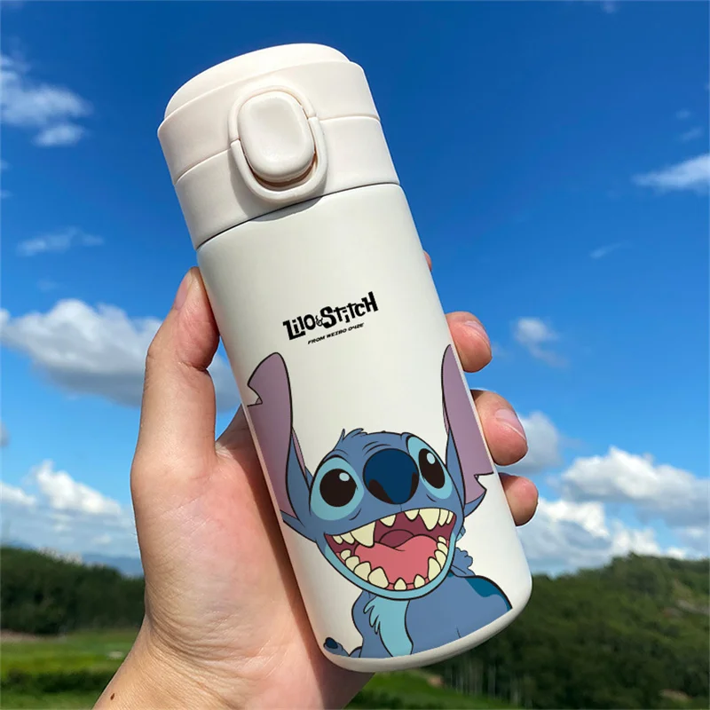 400ml Disney Stitch Cup Clear Brand High Quality Water Bottle Outdoor Sport  Leak Proof Cute Plastic School Water Bottle For Kids - Family Matching  Outfits - AliExpress