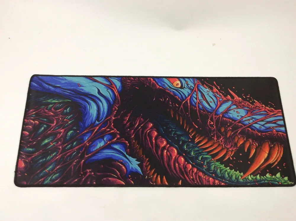 Congsipad fire Hyper beast CS GO Gaming Mouse Pad Locking Edge Large Mouse Mat PC Computer Laptop M
