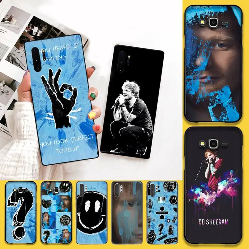 HPCHCJHM Ed Sheeran Роскошный Уникальный Дизайн чехол для телефона Samsung Galaxy J7 J8 J6 Plus 2018 Prime