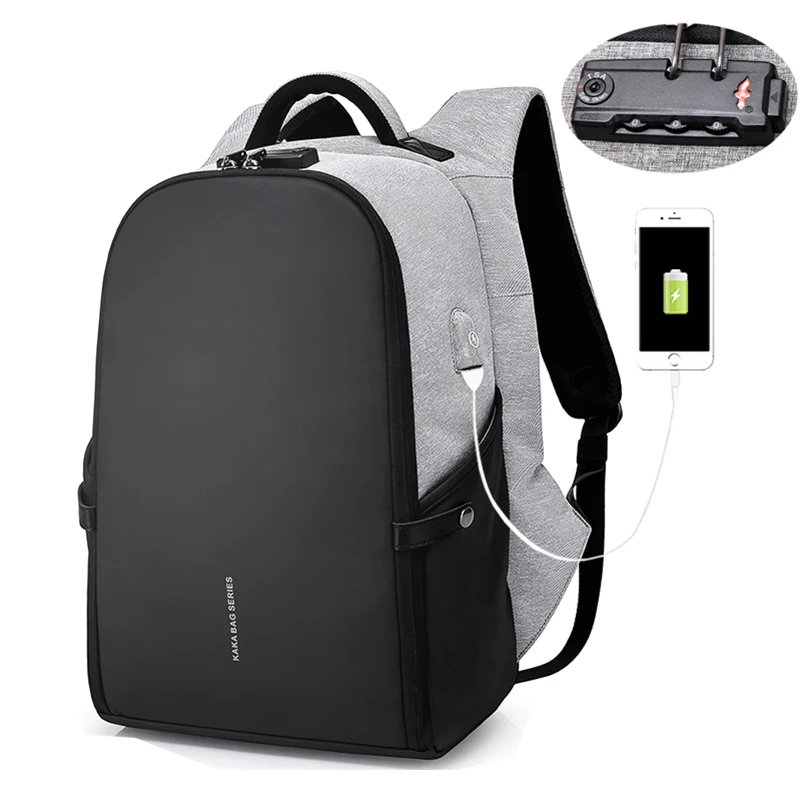

Male College Student Bag Function Anti-Theft Travel Backpack Large Capacity Business Computer Backpack Charging Backpack