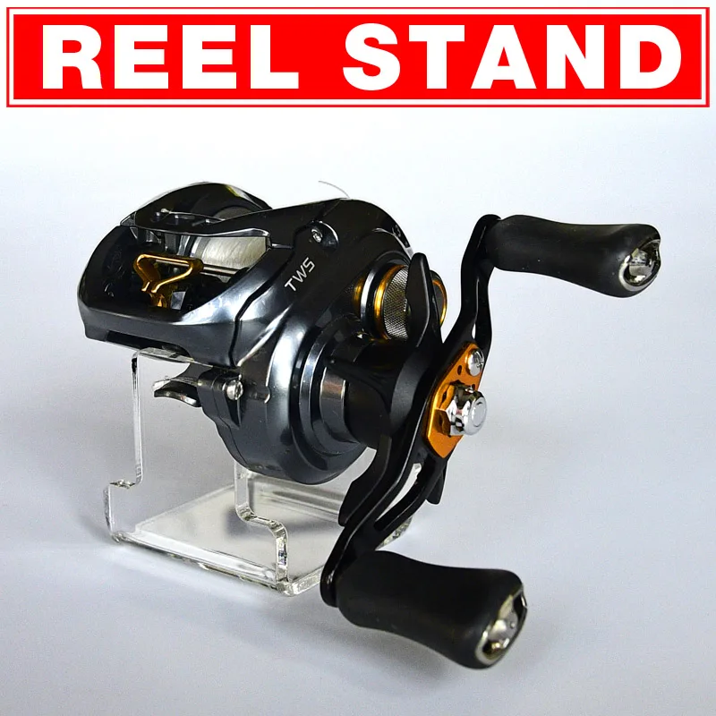 Fishing Reel Display Stand Bait Casting Spinning Trolling Holder Rack  Storage 