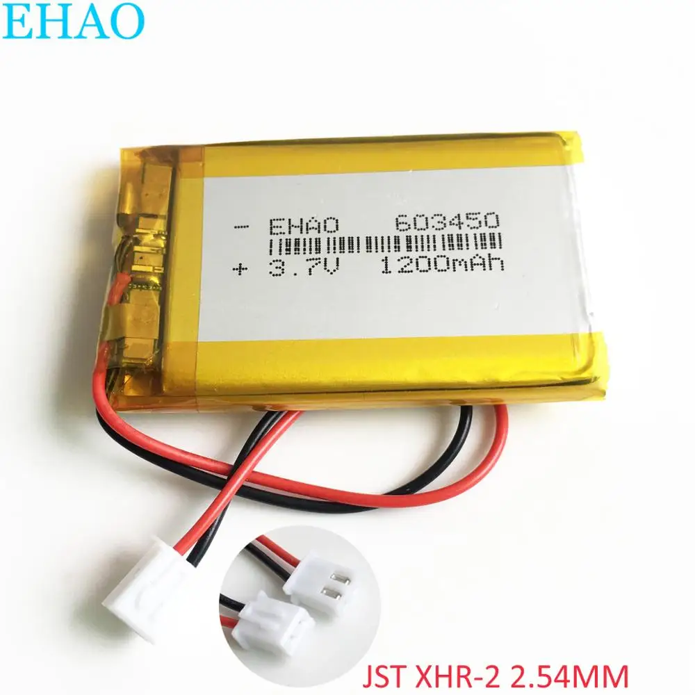 PCB 3.7v 1200mah Batteria Ricaricabile Li Polymer 603450 Batteria - Foto 8