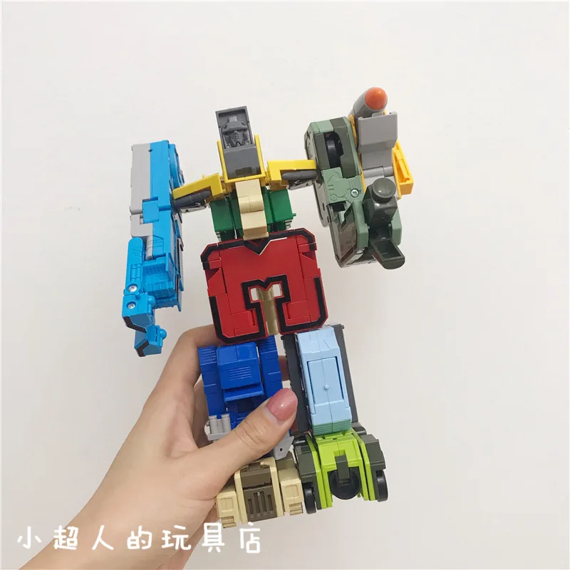 

Children with Numbers Universal Change Car Multi-functional Assembled Transformation Mech Universal Educational Boy Unisex Creat