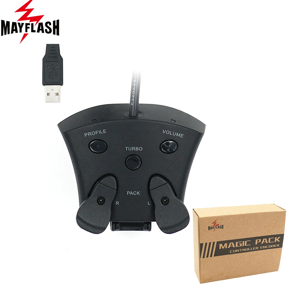 Mayflash Magic Pack для контроллера PS4 кодировщик FPS адаптер с модами и лопатками