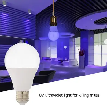 

E27 LED Germicidal Light UVC Lamp Sterilizer 7W 9W LED UV Desinfection 220V Lamp LED Ultraviolet Light Bulb Amuchina