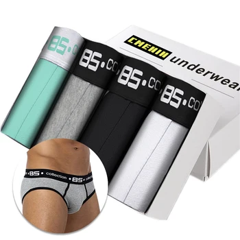 

4Pcs Brand Sexy Underwear Men briefs fashion cuecas men bikini slip homme man underpants brief men pouch gay masculina Lingerie