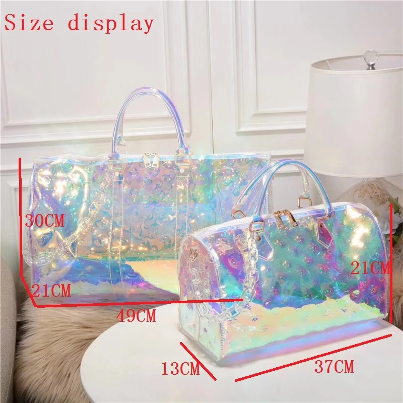 constellation holographic suitcase