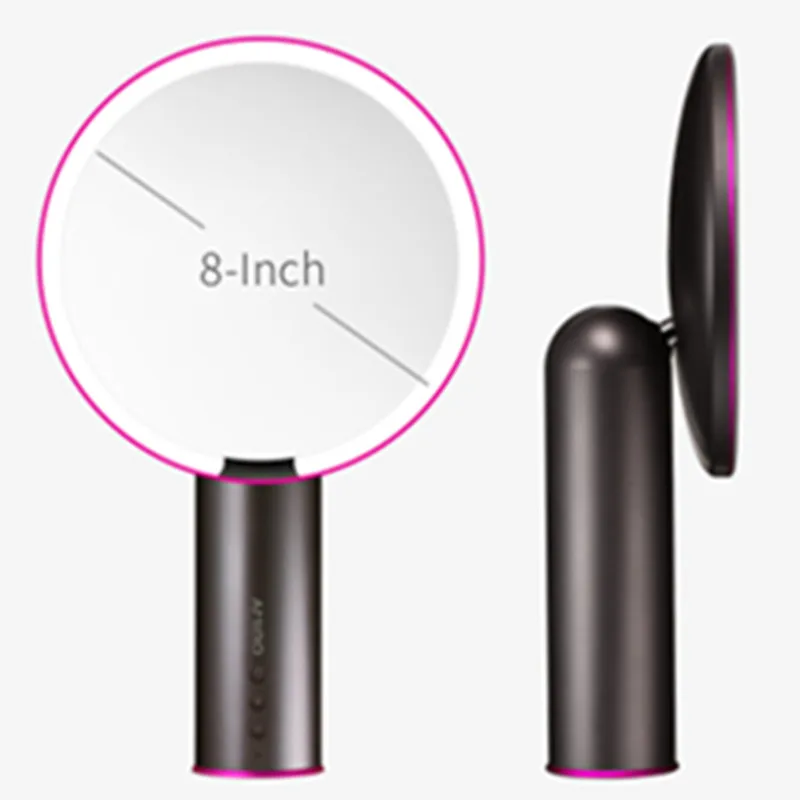 

AMIRO 8 Inch LED Light HD Makeup Mirrors Smart Sensor True Color Clarity System Protable Cosmetic Day Mirror for Women