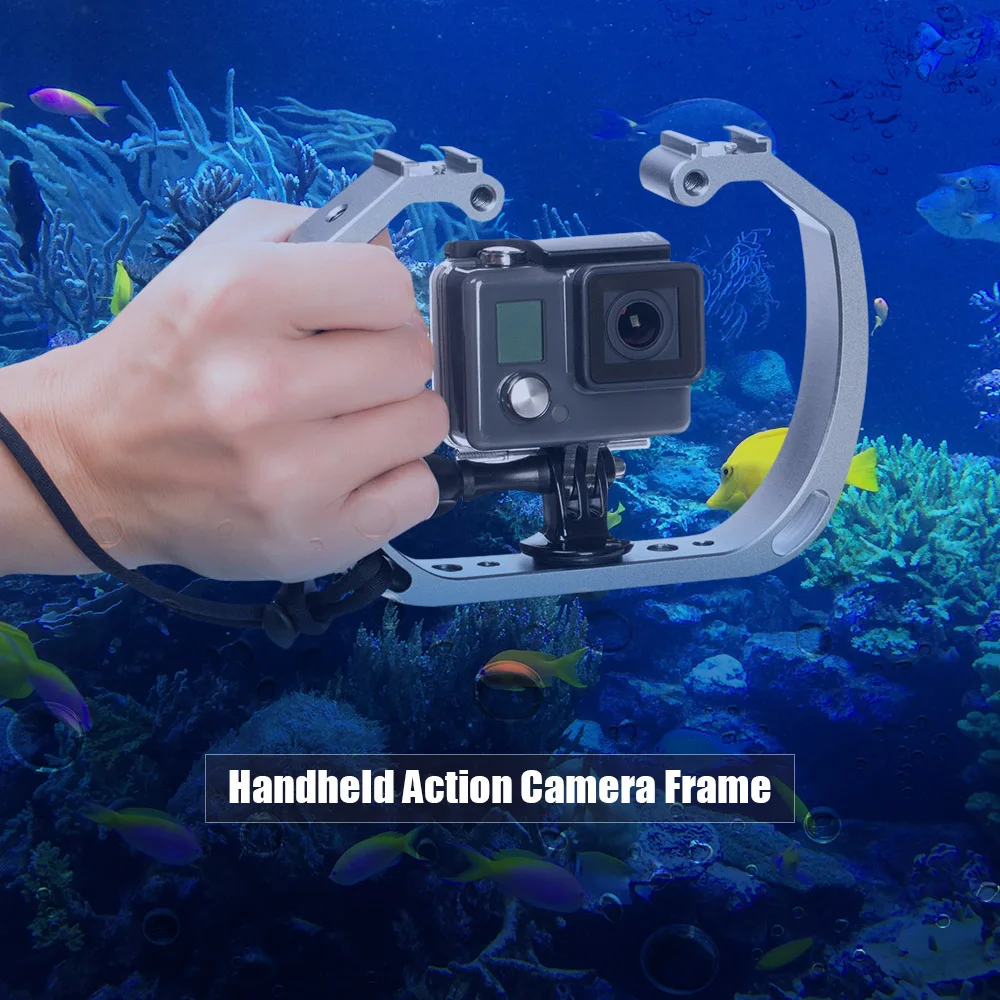 Sevenoak SK GHA6 алюминиевая видеокамера клетка Ручной Стабилизатор микропленка для GoPro