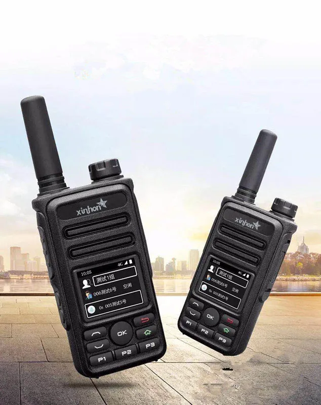 XH-78 Bluetooth GSM WCDMA WIFI IP Android Walkie Talkie PTT мобильный телефон с SIM-картой 4G LTE POC