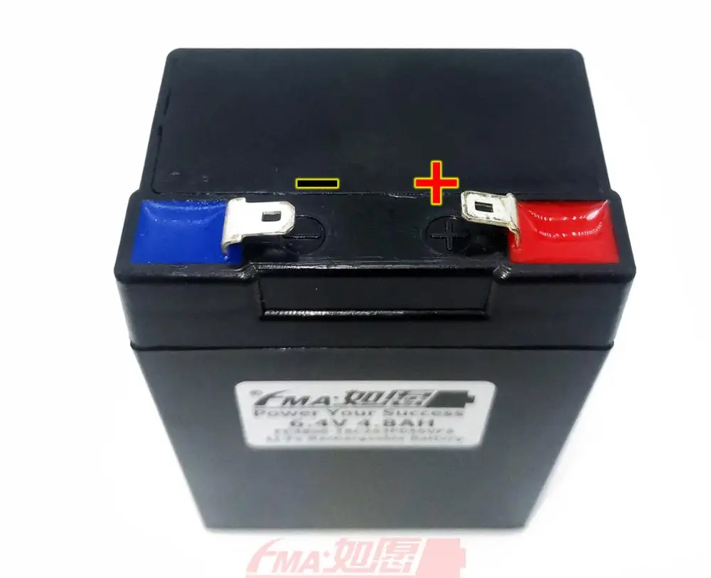 Sla Sealed Lead Acid Battery 6v 4ah For Deer Game Feeder Toys