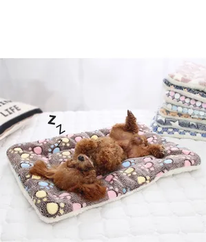 

Dog Bed Cat Cushion Pet Bed Mat New Pet Soft Fleece Bed Mat Dog Blanket Winter Foldable Pet Cushion Cashmere Soft Sleep Mat