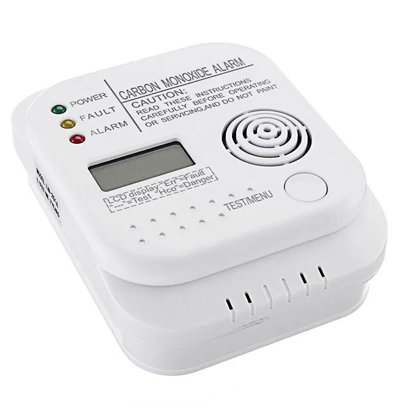 

Portable Gas Leak Detection CO Detector Analyzer Carbon Monoxide Alarm Device Home Household Electrical CO Air Sensor Monitor