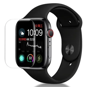 

5pcs TPU Soft Protective Film Full Cover Protection For iwatch Apple Watch Series 4/5/6/SE S4/S5/S6 40mm 44mm Screen Protector