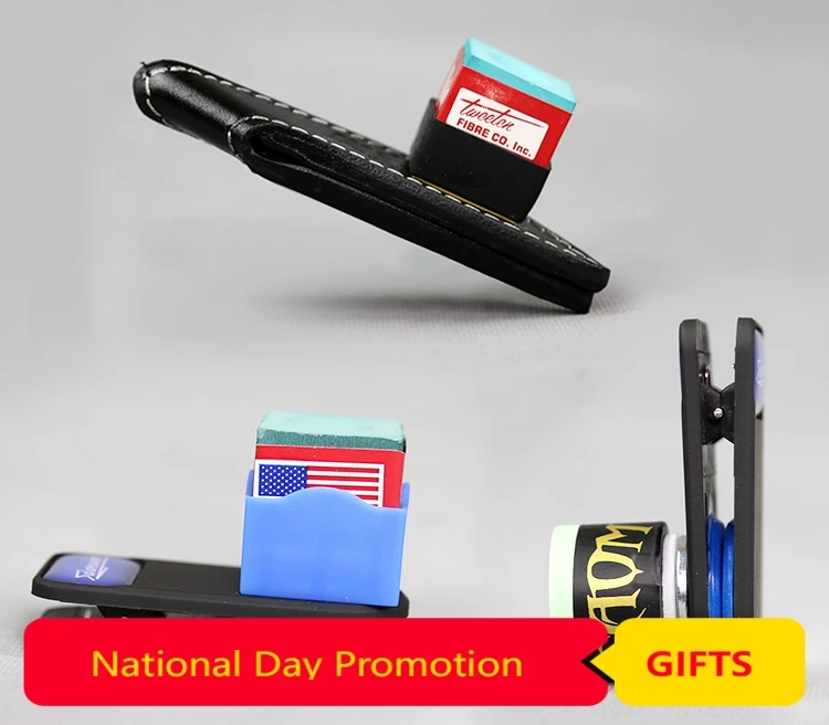 

HUNTER Chalk Holder Magnetic Billiard Chalk Holder Multiple Shapes Chalk Tip Holder 3 Styles Pool Snooker Billiards Accessories