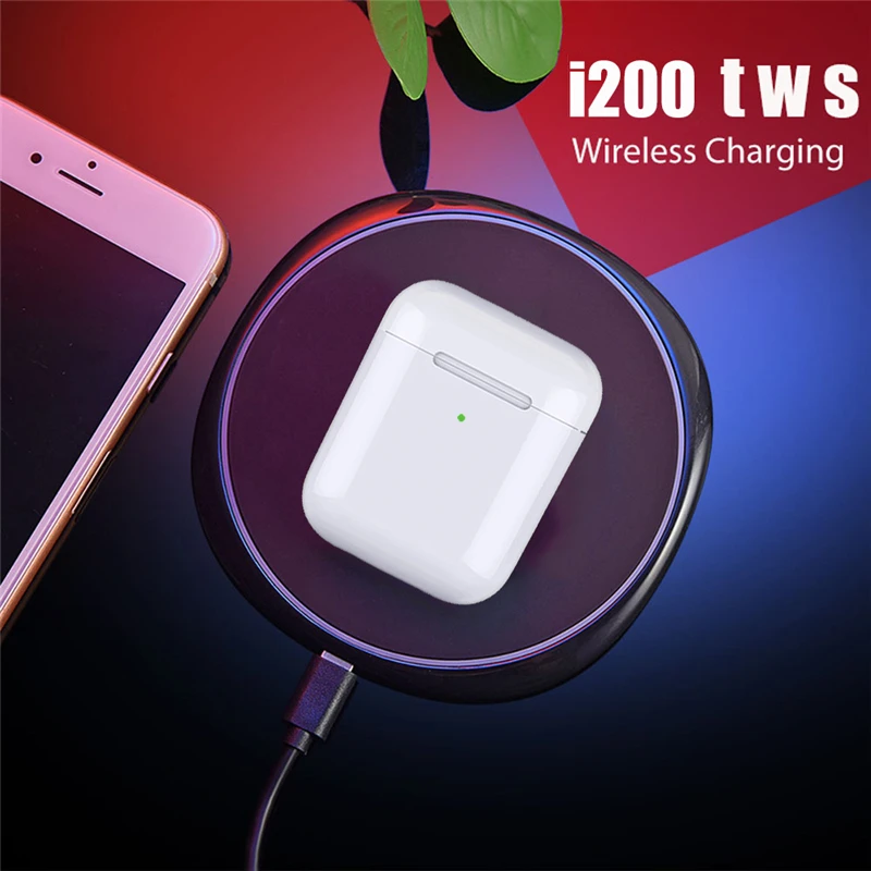 

Original i200 tws bluetooth earphone Pop up Smart Sensor Earbuds Wireless Earphones Charging box PK w1 chip i60 i10 i30 i100 tws