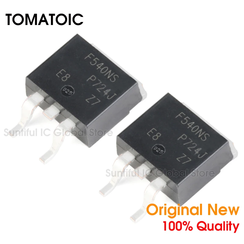5 шт. IRF540NSTRLPBF TO263 IRF540NS F540NS TO-263-3 n-канальный SMD MOSFET 100V 33A | Электроника