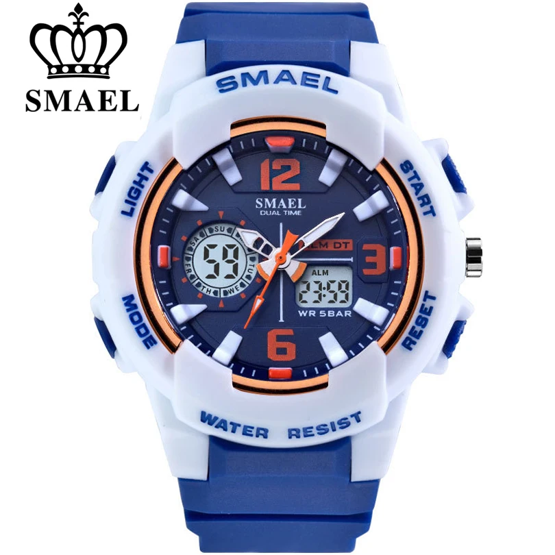 Man Watch Digital Fashion Women Military-Clock Quartz Multifunctional Brand Girl Boy