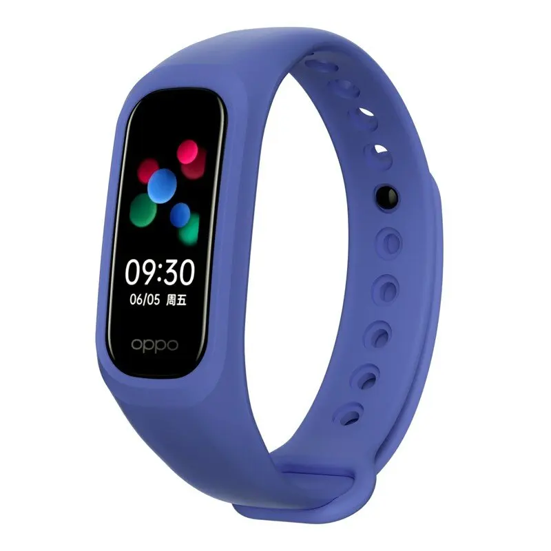 Vibrant Silicone Strap - Water-Resistant Sport Wristband Replacement Bracelet