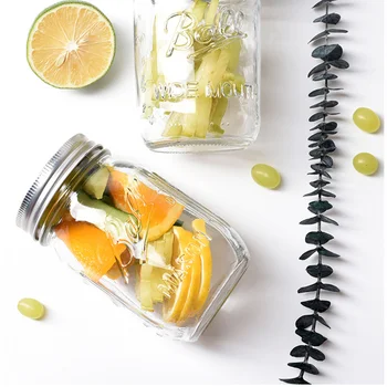 

3PCS Glass Sprouter Jars Wide Mouth Mason Jars Seed Sprouting Jar Kit for Home Kitchen Garden (450ml with Lid and Rack)