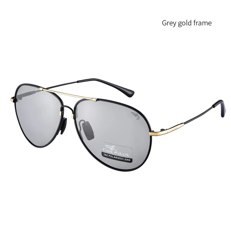 Cook shark 2020新しいサングラスメンズサングラスカラー偏光