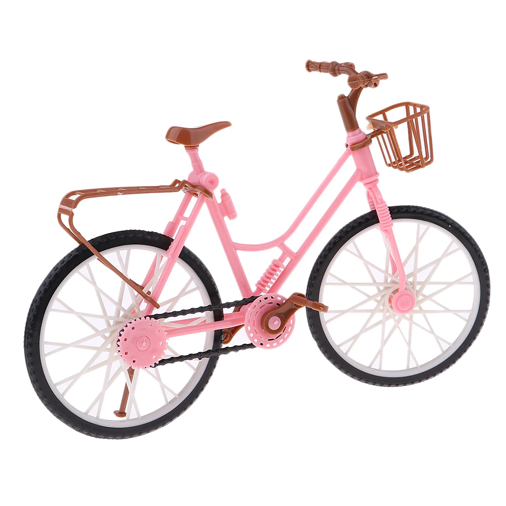 1/6 масштаб пластиковый велосипед модель велосипеда для Аксессуары для кукольного домика игрушка