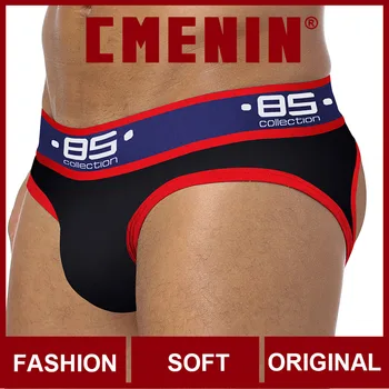 

New Arrival Letter cotton Quick Dry BS Gay Men Sexy Underwear Thong Men Jockstrap Men's lingerie Mens Thongs And G strings