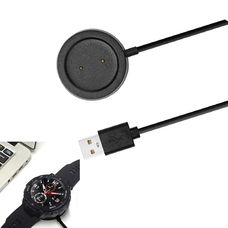 

Док-станция зарядное устройство адаптер подставка USB зарядный кабель базовый шнур для Xiaomi AMAZFIT T-ReX A1918 умные часы спортивные Смарт-часы