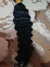 Mishell Rizado corto Bob-pelucas de cabello humano con encaje Frontal 13x4, prearrancado, para mujeres negras, peluca Virgin con ondas de agua profunda