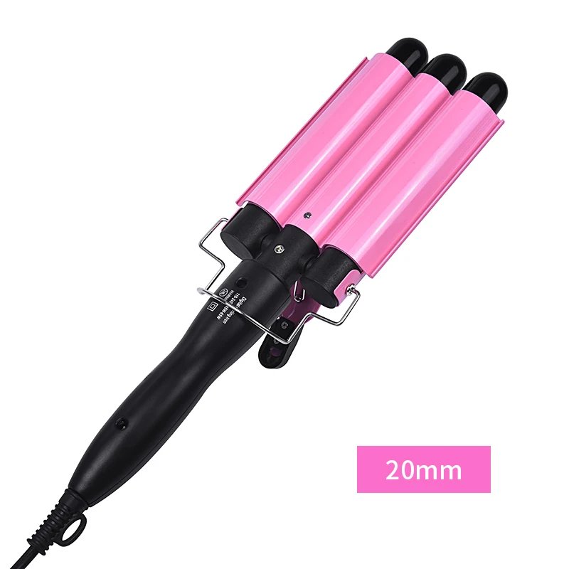 

For Man Women 3Barrels Hair Curling Iron Automatic Perm Splint Styling Tools Hair Styler Magic Wand UK EU US Plug Hair Curlers