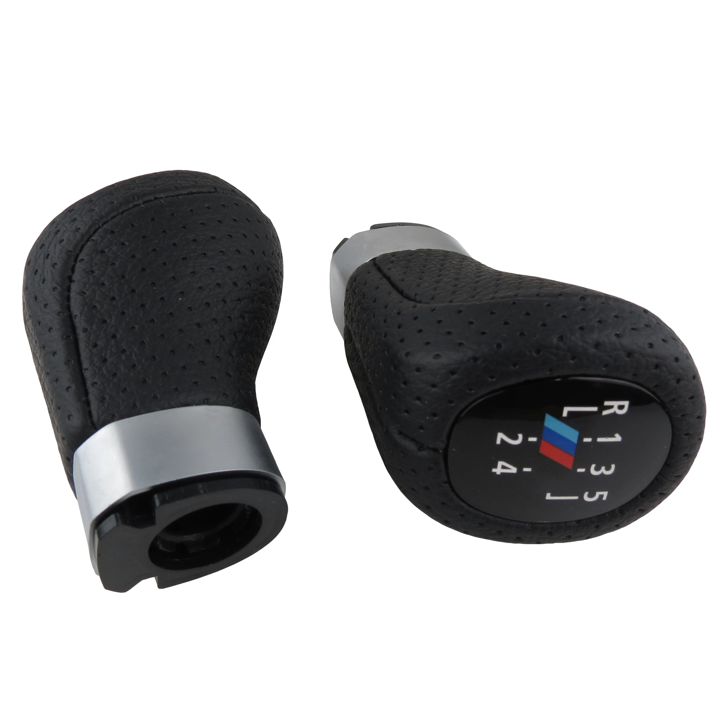 FaroeChi 5 Speed Gear Shift Knob With M Logo For BMW 1 3 Series E81 E82 E87 E88 E90 E91 E92 E93