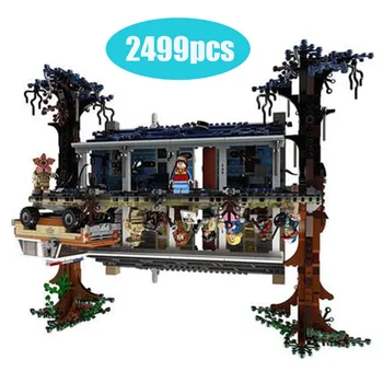 

lepin New 2499pcs Technic lepining Stranger Things The Upside Down Building Blocks Bricks Set Children Toys Christmas Gift
