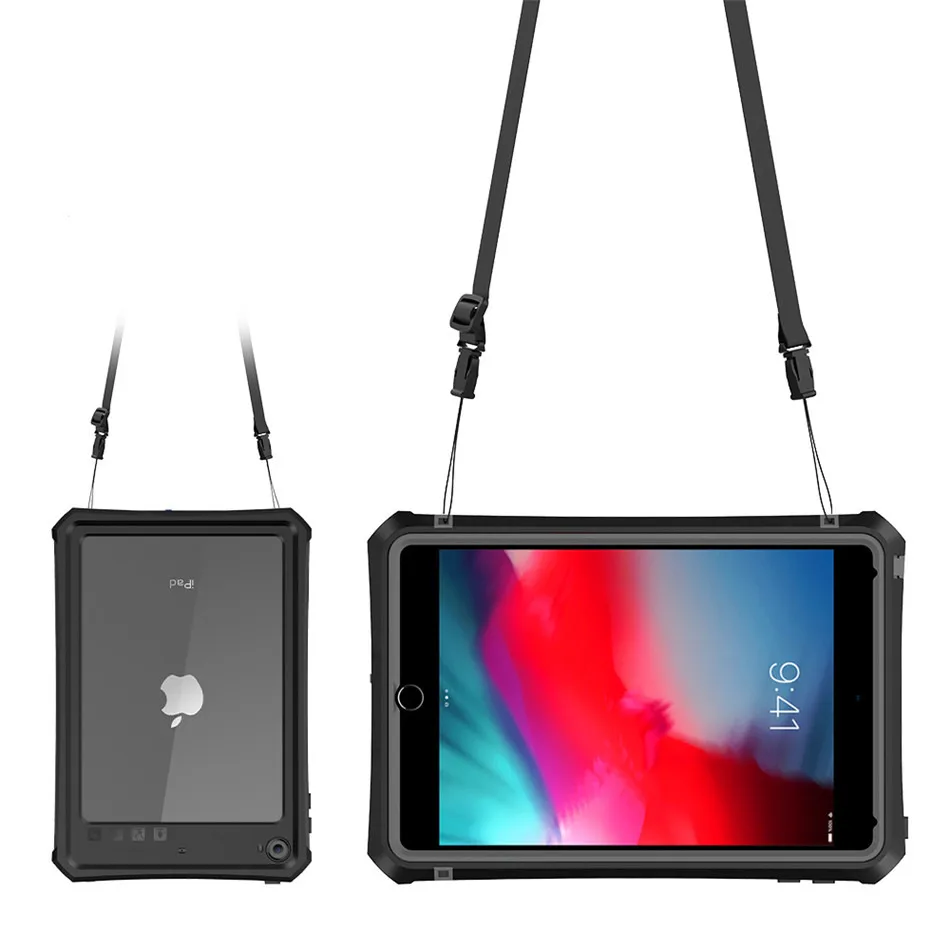 Чехол для iPad mini 4 mini5 7," чехол Funda для iPad mini 5 A2133 безопасный противоударный защитный чехол с подставкой+ плечевой ремень