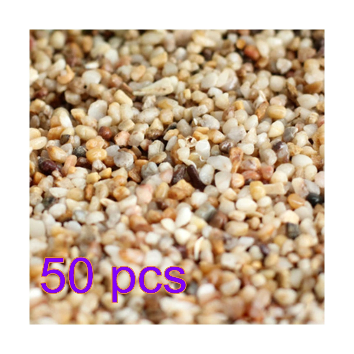  1000G Decorative Stone Ocean Train Railway Scenery for DIY Sand Table