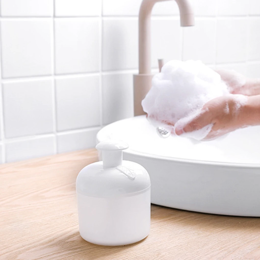 Белый очищающее средство для лица Bubbler гель для душа промывающий шампунь пузырьковая чашка для приготовления пены бутылка