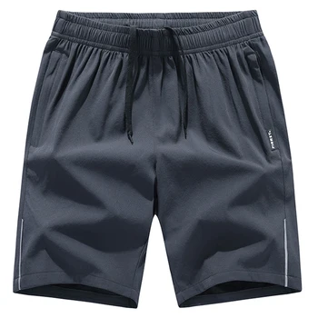 

Plus size L~10XL Breathable Shorts Men Summer Jogger Sweatpants Running Beach Board Short Mens Casual Quick dry Sport Gym Short