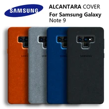 Samsung Note 9 etui 100 oryginalna prawdziwa skóra zamszowa dopasowany futerał ochronny Samsung Galaxy Note 9 etui Galaxy Note9 okładka tanie tanio Aneks Skrzynki Matowy Zwykły Odporna na brud Anti-knock