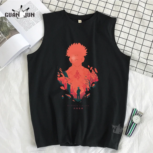 Camisa Camiseta Regata Anime Jujutsu Kaizen Satoru Gojo